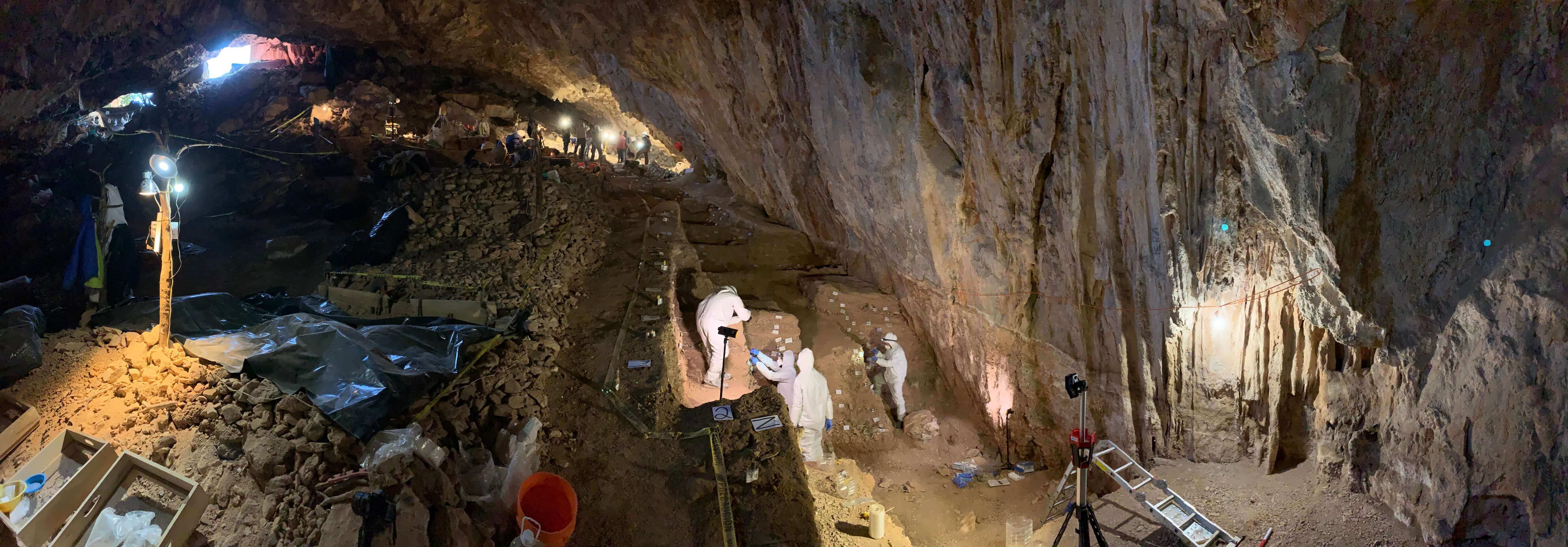 cave excavation